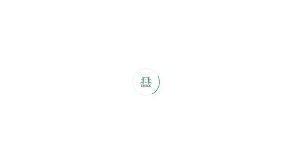 Screenshot of the Shax website