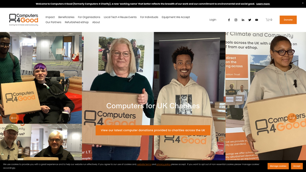 Screenshot of the Digital Pipeline website
