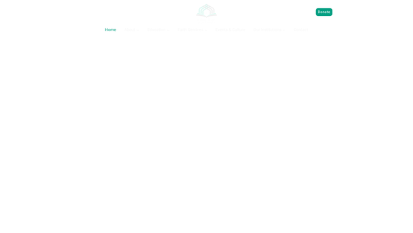 Screenshot of the Glasgow MENA Cultural and Welfare Trust website