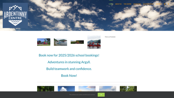 Screenshot of the The Actual Reality Trust website