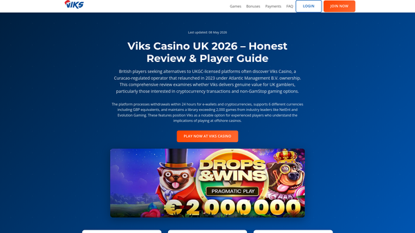 Screenshot of the Vision in Kids website