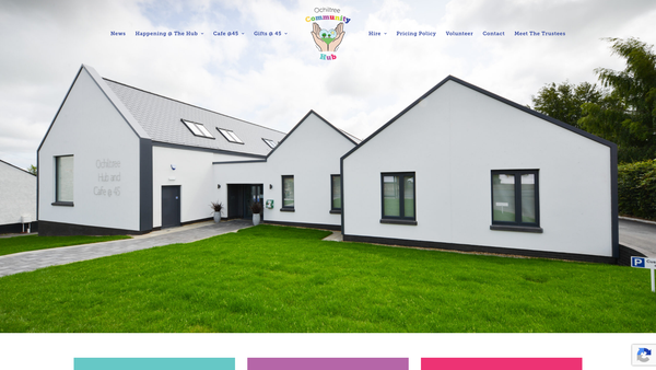 Screenshot of the Ochiltree Community Hub website