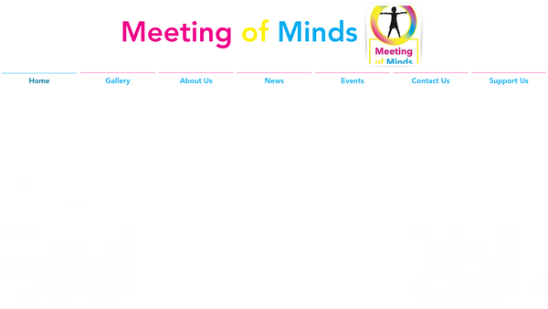 Screenshot of the Meeting of Minds website