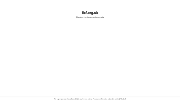 Screenshot of the The Insurance Industry Charitable Foundation - London Division website