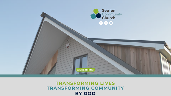 Screenshot of the Seaton Community Church SCIO website