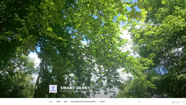 Screenshot of the SMART Denny website