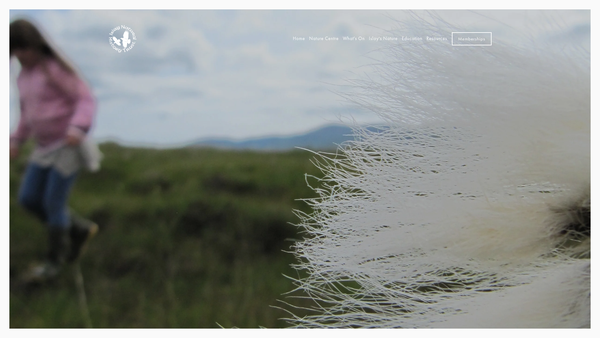 Screenshot of the Islay Natural History Trust (SCIO) website