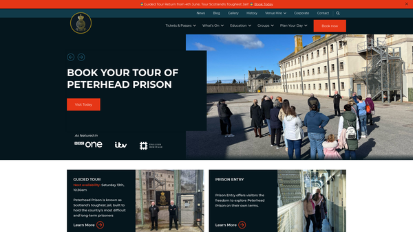 Screenshot of the Admiralty Gateway Charitable Trust website