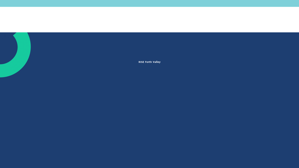 Screenshot of the Racial Inclusion and Supporting Empowerment (RISE) Forth Valley SCIO website