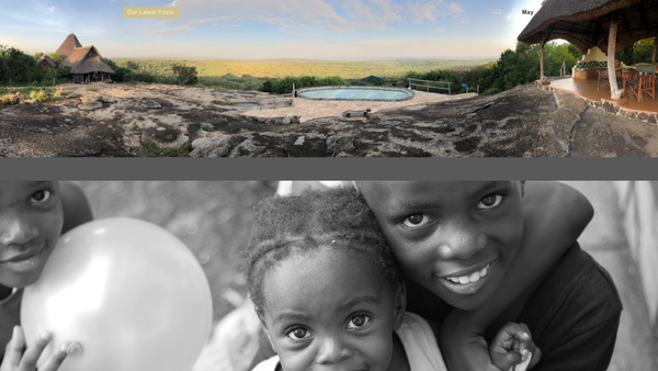 Screenshot of the Friends of Toowa website