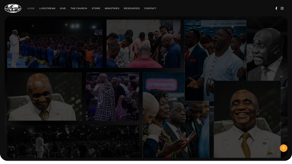Screenshot of the Salvation Ministries (Home of Success) Scotland website