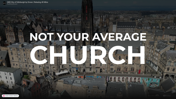 Screenshot of the Edinburgh International Christian Church [SCIO] website