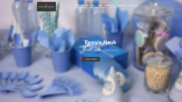 Screenshot of the The Foggie Neuk website