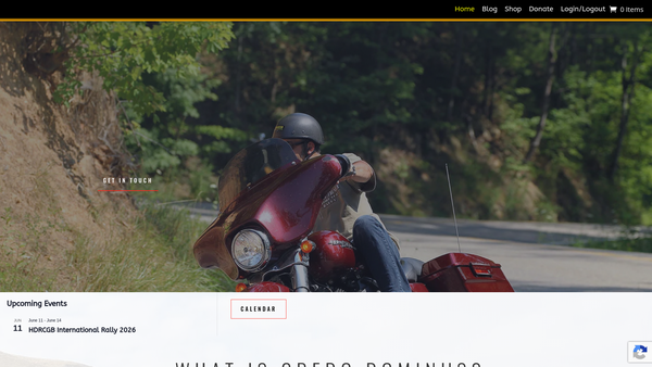 Screenshot of the Credo Dominus Ltd website