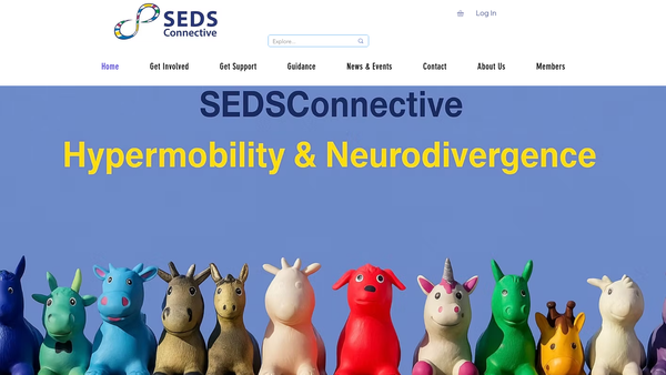 Screenshot of the SEDSConnective website