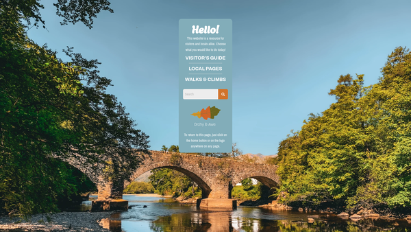 Screenshot of the The Orchy and Awe Community Trust Limited website